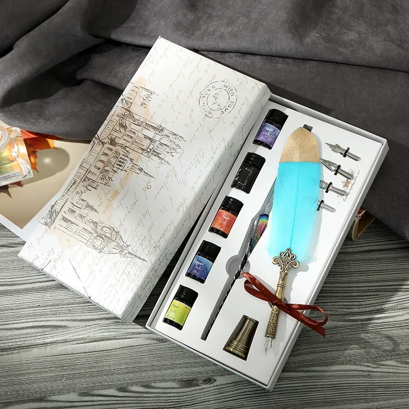 Glass Dip Pen Calligraphy Ink Set - A 1PCS Glass Pen Ink Mercury