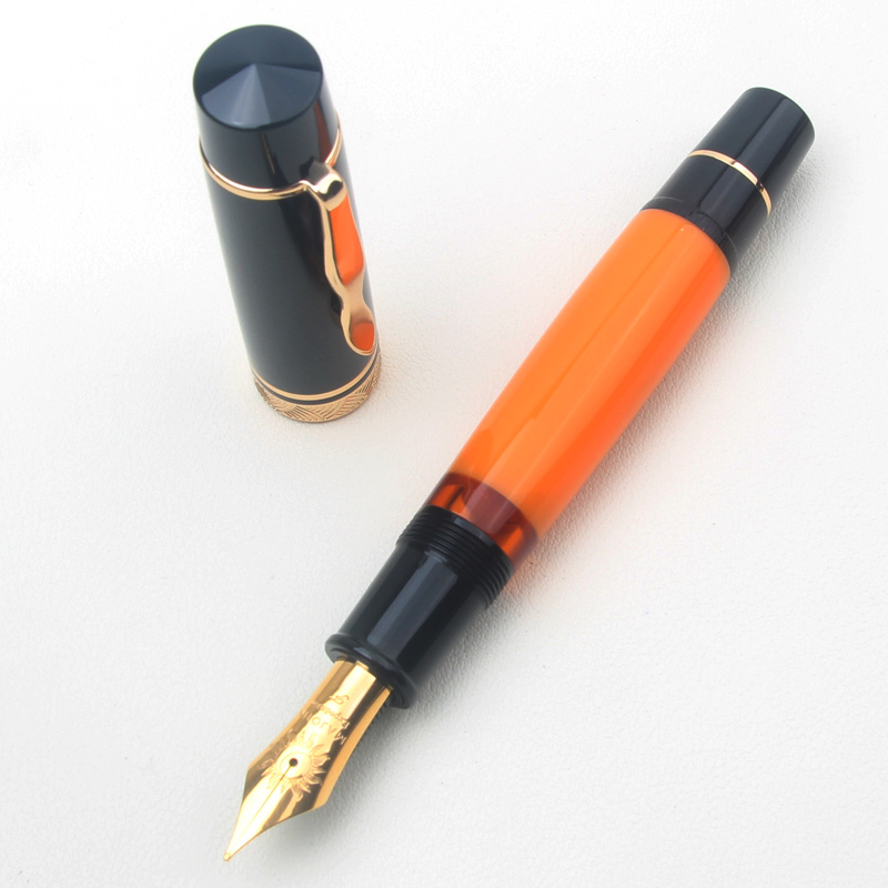 Fountain Pen Piston Filler Large Ink - MAJOHN P139 Vintage Fountain Pen Full