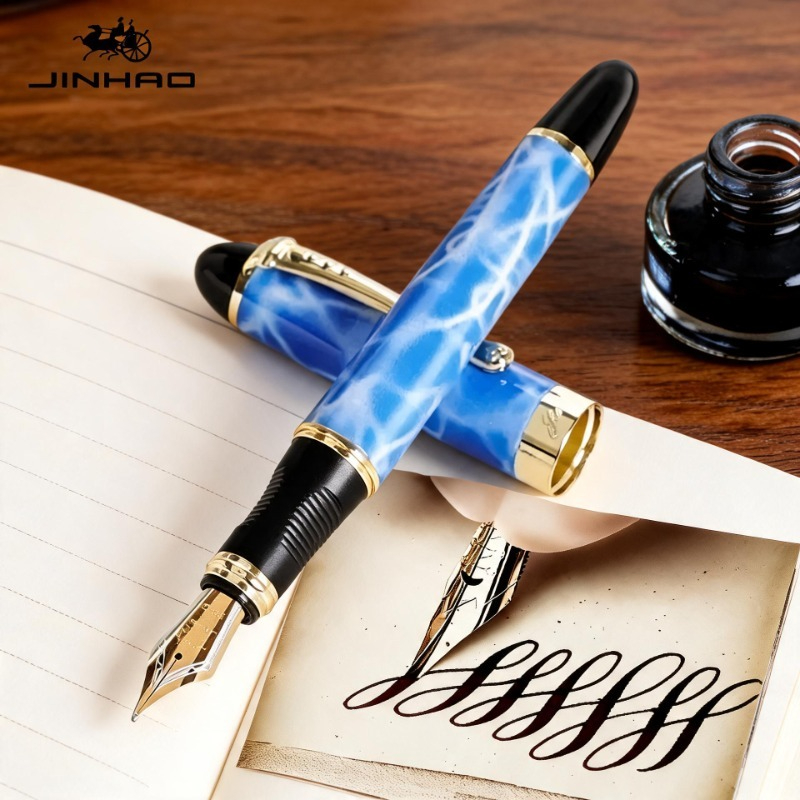 Fountain Pen Calligraphy Flex Nib - JINHAO X450 Metal Fountain Pen with
