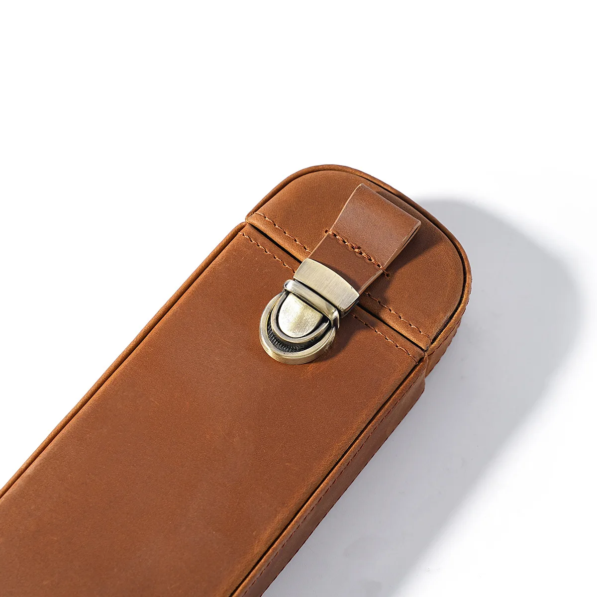 Handmade Leather 3 Slots Fount - огляд і ціна Leather Fountain Pen Case 3 Slots Pouch