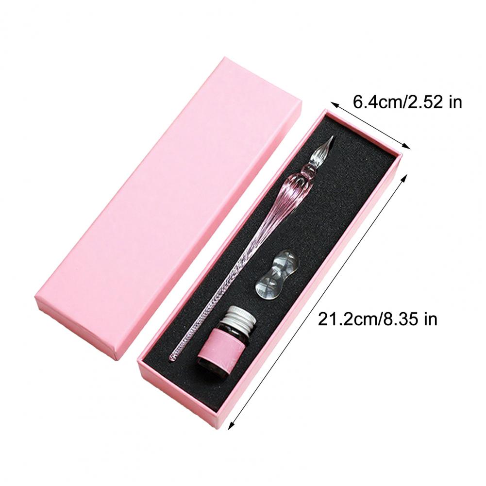 Glass Dip Pen Set With Ink & P - огляд і ціна Glass Dip Pen Calligraphy Ink Set