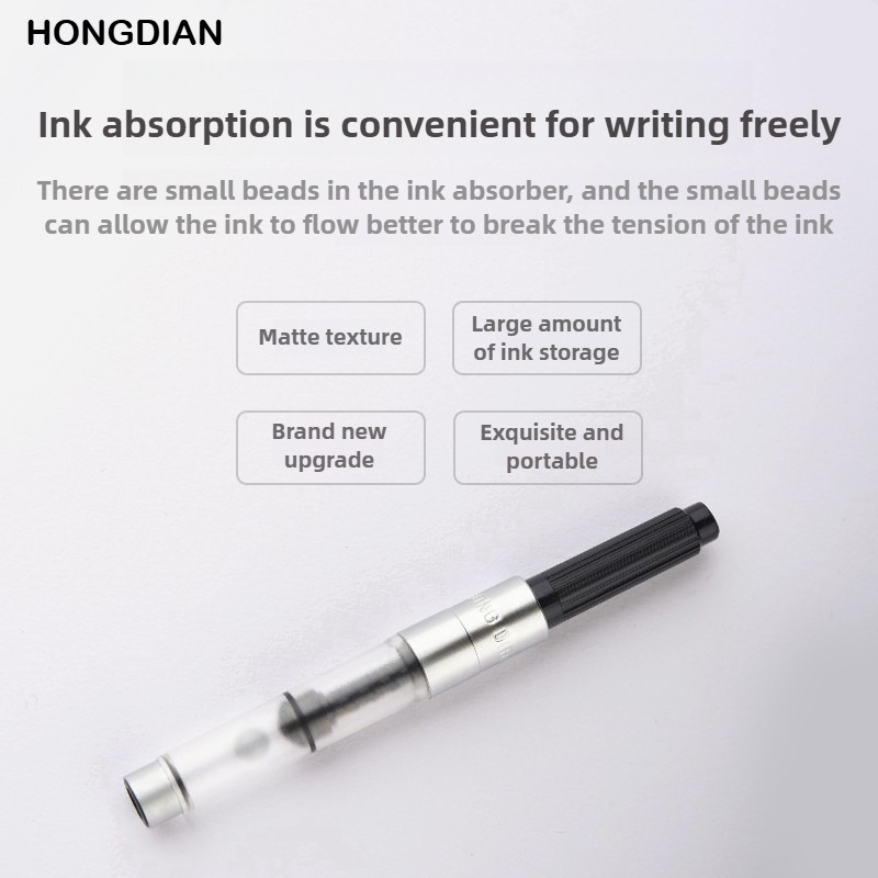 10/5/1PCS HONGDIAN Rotary 3.4m - огляд і ціна Fountain Pen Converter Ink Suction
