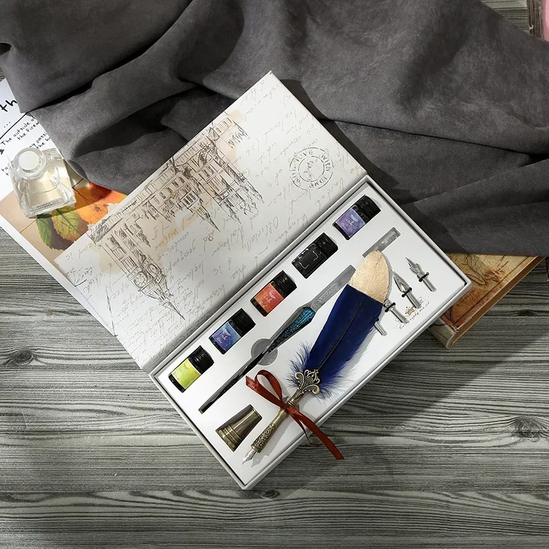 A 1PCS Glass Pen Ink Mercury S - огляд і ціна Glass Dip Pen Calligraphy Ink Set