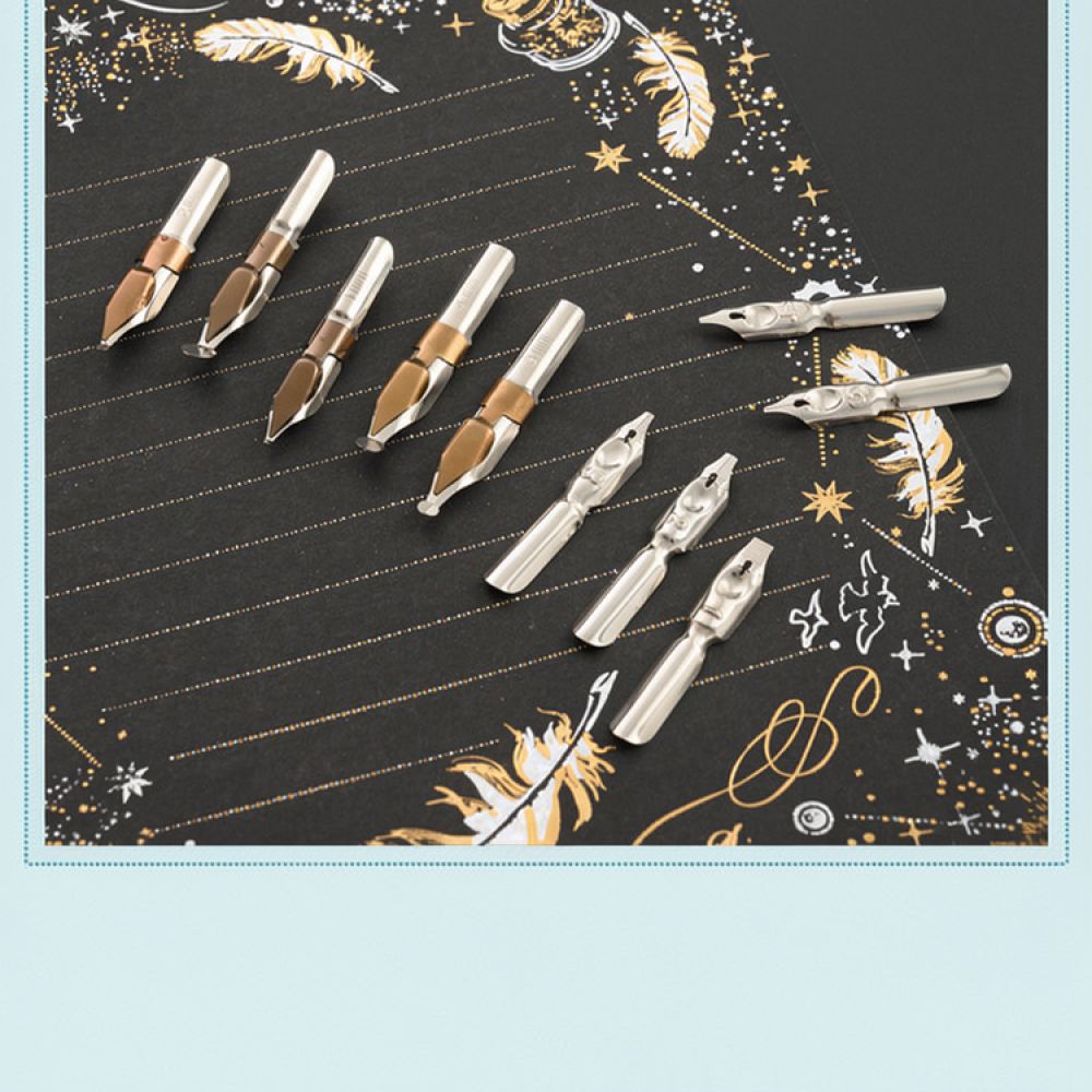 Premium Glass Dip Pen Set Star - огляд і ціна Glass Dip Pen Calligraphy Ink Set
