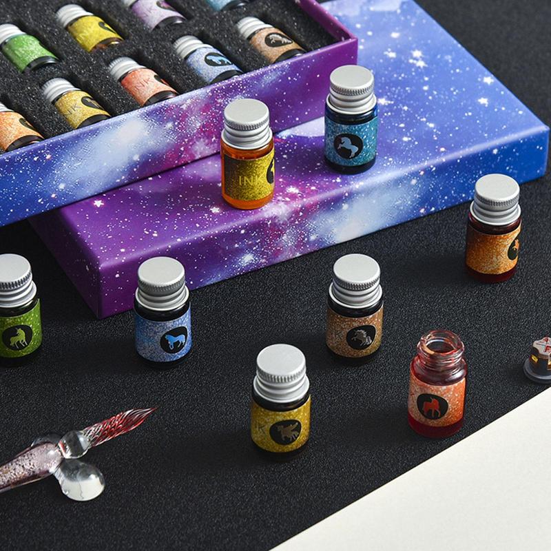 Glass Dip Pen Set Crystal Star - огляд і ціна Glass Dip Pen Calligraphy Ink Set