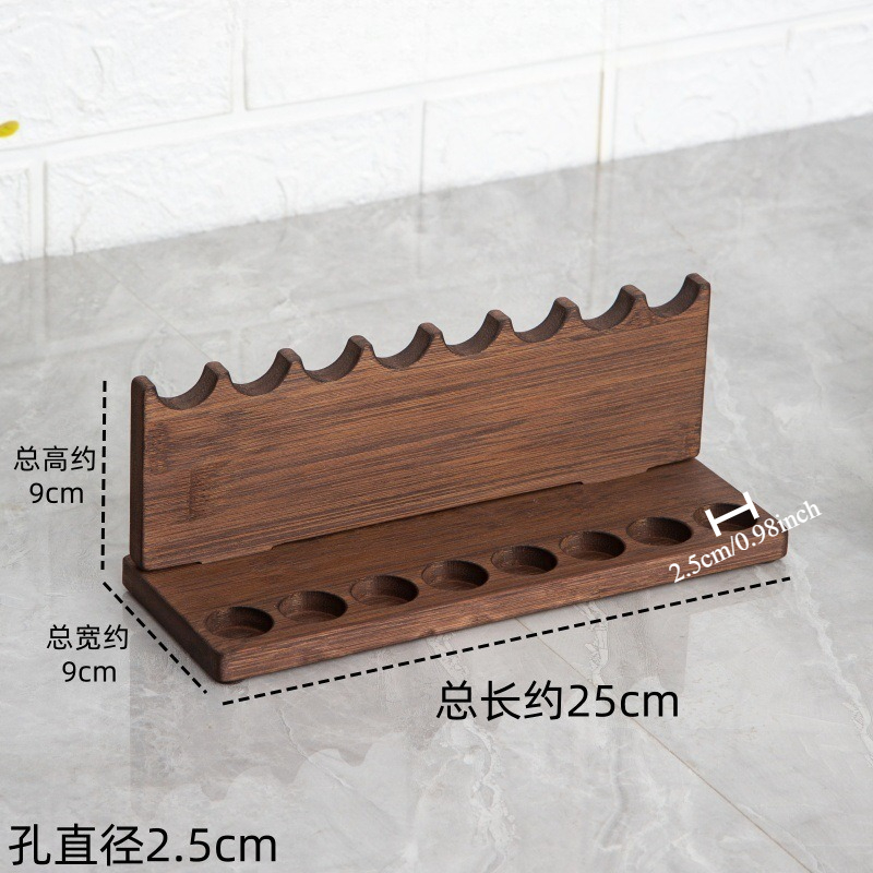 Fountain Pen Holder Desktop Di - огляд і ціна Wooden Fountain Pen Desk Stand Holder