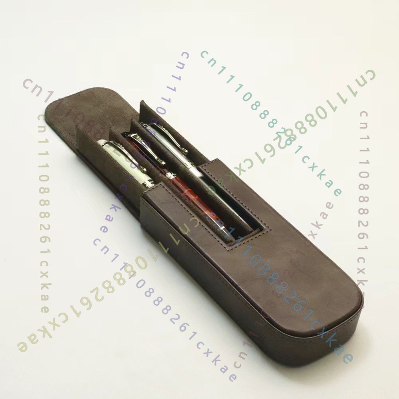 3‑Slots Pen Storage Case, PU L - огляд і ціна Leather Fountain Pen Case 3 Slots Pouch
