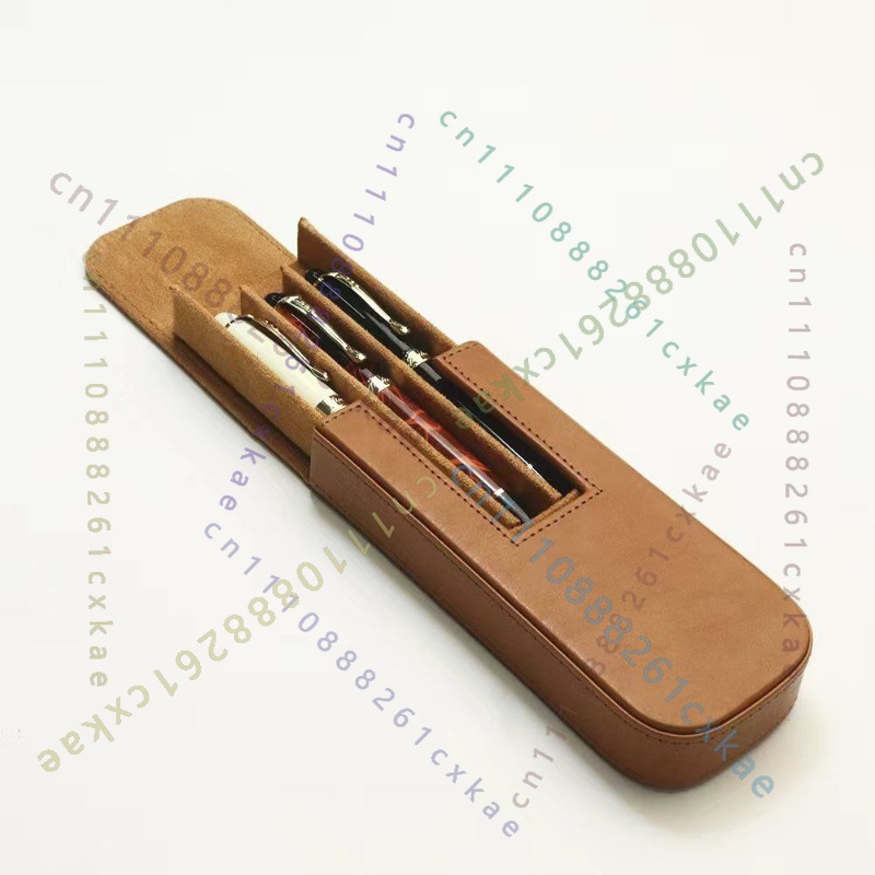 3‑Slots Pen Storage Case, PU L - огляд і ціна Leather Fountain Pen Case 3 Slots Pouch