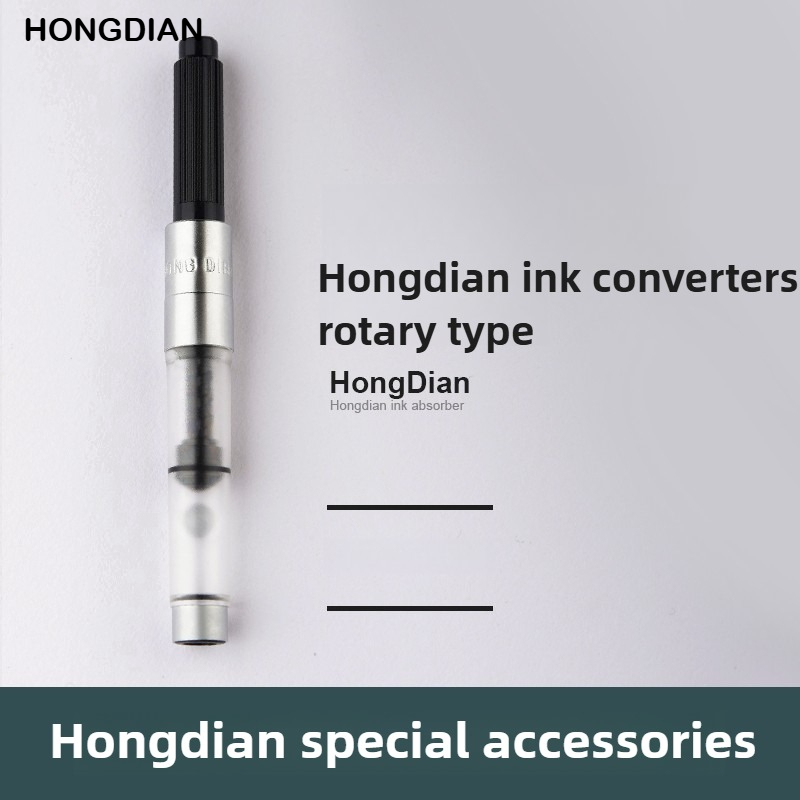10/5/1PCS HONGDIAN Rotary 3.4m - огляд і ціна Fountain Pen Converter Ink Suction