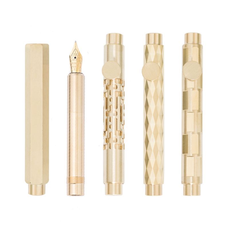 BALAOYE JOWO Brass Fountain Pe - огляд і ціна Fountain Pen Calligraphy Flex Nib