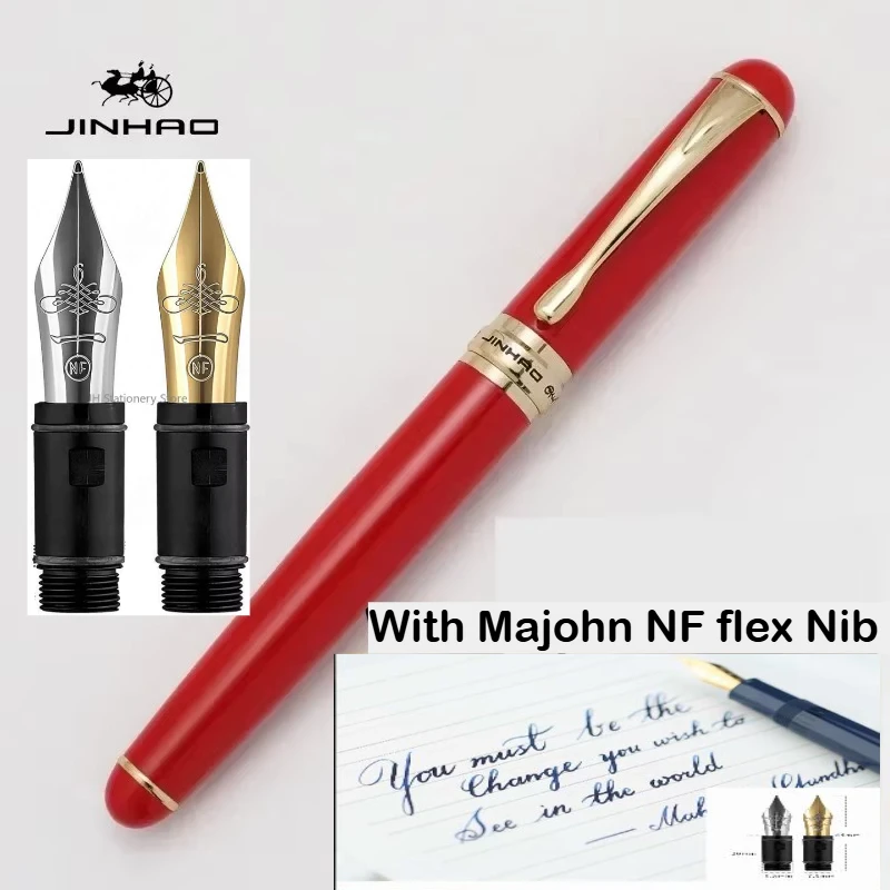 JINHAO X750 Fountain Pens With - огляд і ціна Fountain Pen Calligraphy Flex Nib