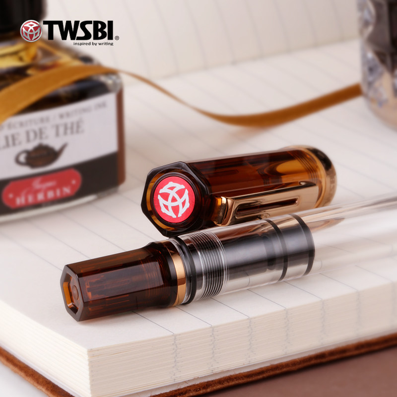 TWSBI ECO Coffee Brown Fountai - огляд і ціна Fountain Pen Piston Filler Large Ink