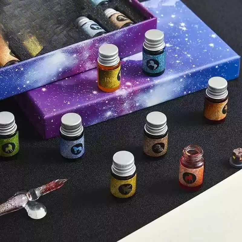 Romantic Dreamy  Starry  Dip P - огляд і ціна Glass Dip Pen Calligraphy Ink Set