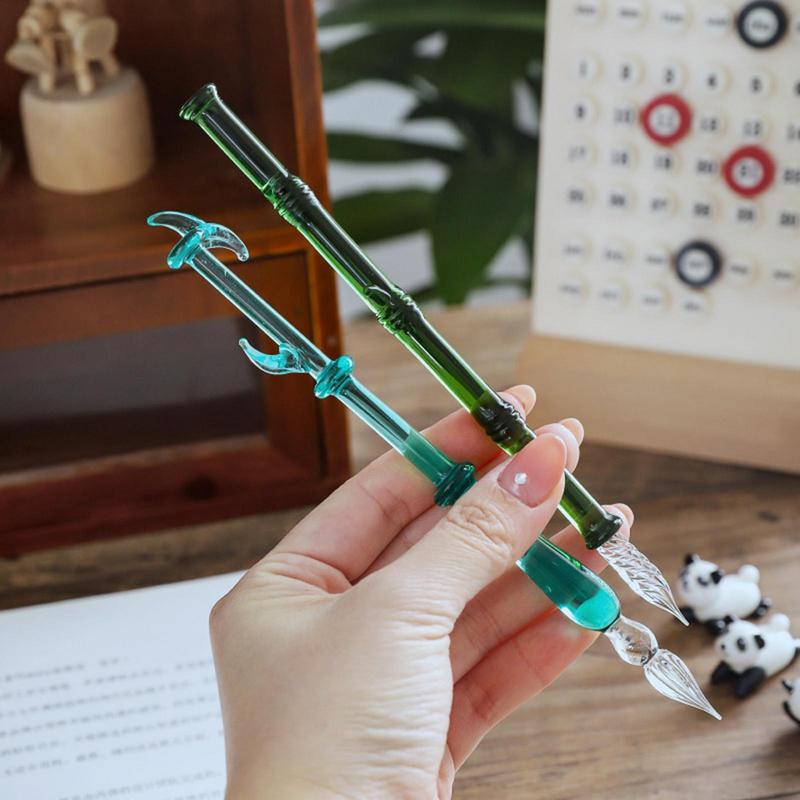 Glass Dip Pen Calligraphy Pen  - огляд і ціна Glass Dip Pen Calligraphy Ink Set