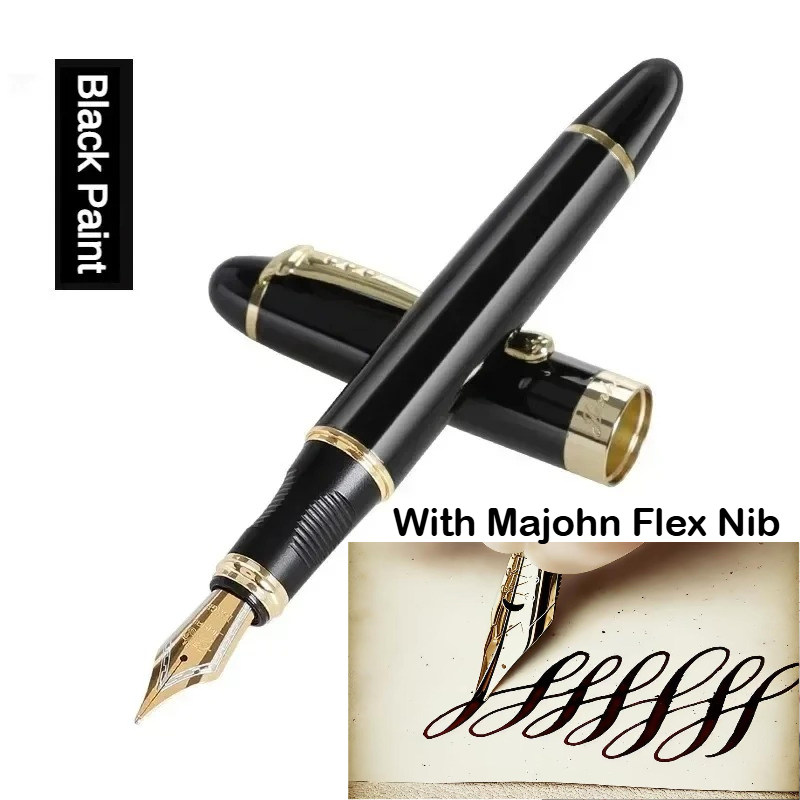 JINHAO X450 Metal Fountain Pen - огляд і ціна Fountain Pen Calligraphy Flex Nib