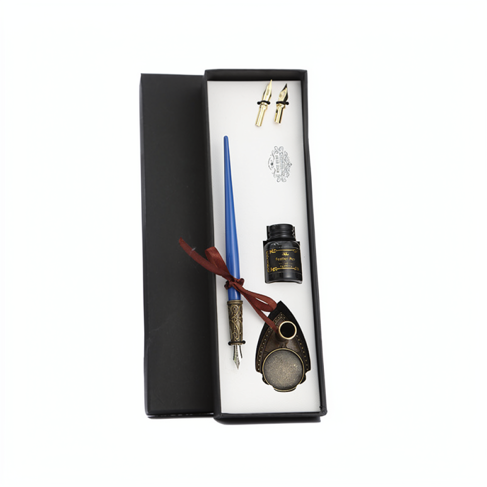 Exquisite Glass Dip Pen Set Fo - огляд і ціна Glass Dip Pen Calligraphy Ink Set