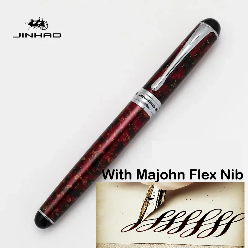 JINHAO X750 Fountain Pens With - огляд і ціна Fountain Pen Calligraphy Flex Nib